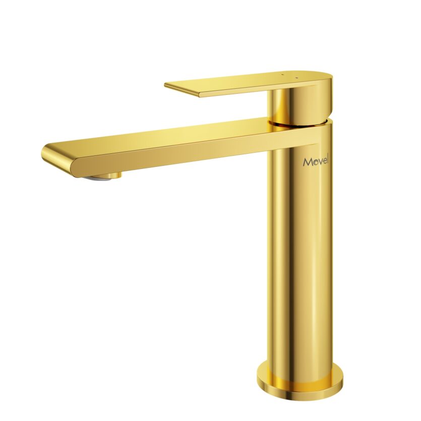 Misturador Monocomando Bica Baixa Athena Gold