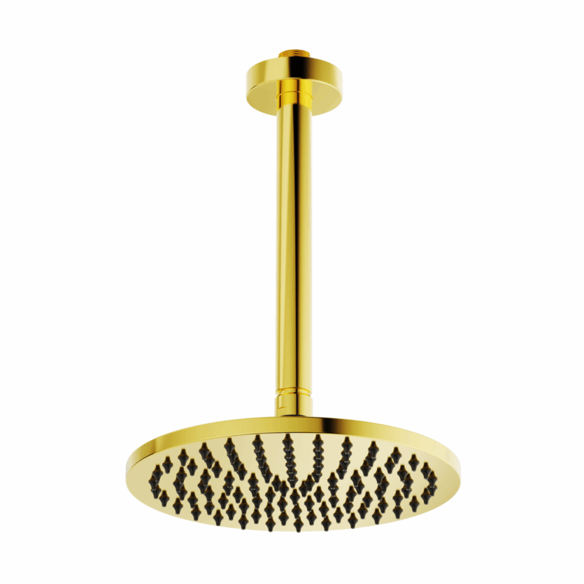 Chuveiro de Teto Round Gold Dourado